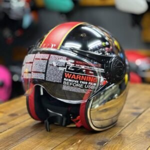 Royal Enfield Chrome Helmet